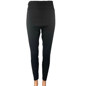 32 Degrees Heat Black High Waisted Activewear Workout Yoga Leggings Pants Size L